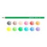 Lapices de colores carioca tita mina 3 mm tubo carton 12 colores surtidos  sacapuntas