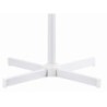 Ventilador de pie jocca 3 velocidades cabezal reclinable 40w diametro 400 mm 420x520x1200mm