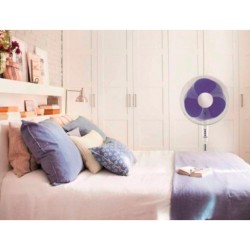 Ventilador de pie jocca 3 velocidades cabezal reclinable 40w diametro 400 mm 420x520x1200mm