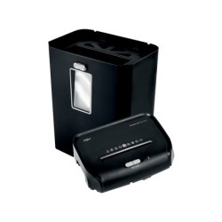 Destructora de documentos rexel promax qs rsx1035 capacidad 10 hojas particulas destruye grapas clips y