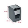 Destructora de documentos rexel optimum auto 100x eu capacidad 100 hojas particulas destruye grapas