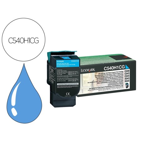 Toner lexmark laser c540h1cg c540 / c543 / c544 / x543 / x544 cian 2000 paginas