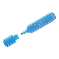 Rotulador faber fluorescente 1546 expositor de 60 unidades colores pastel surtidos