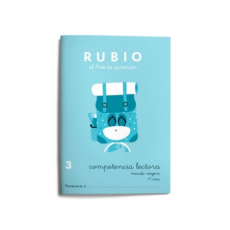 Cuaderno rubio competencia lectora 3 mundo viajero