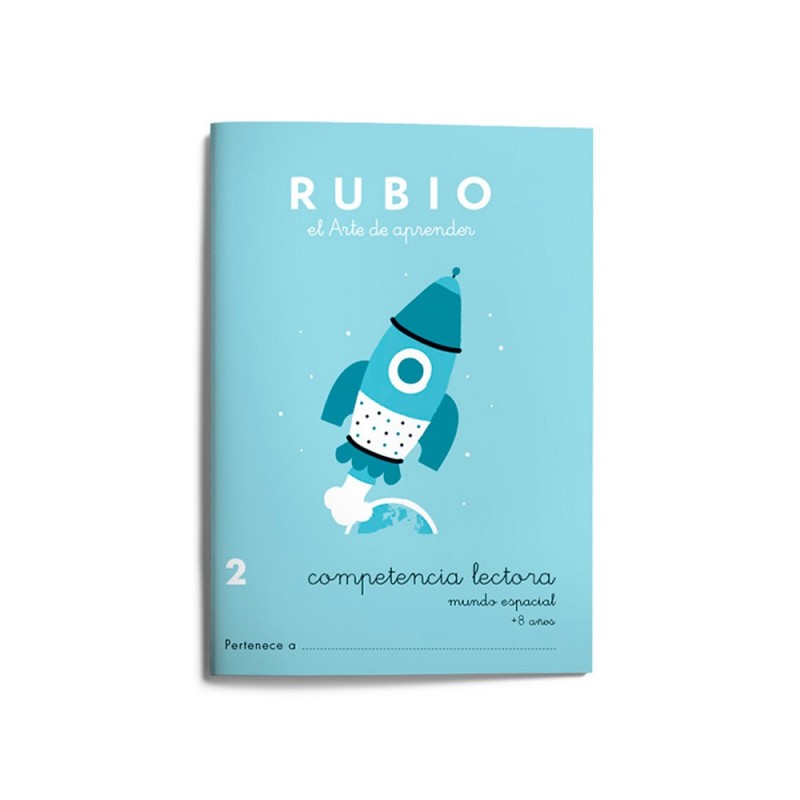 Cuaderno rubio competencia lectora 2 mundo espacial