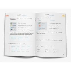 Cuaderno rubio competencia lectora 2 mundo espacial