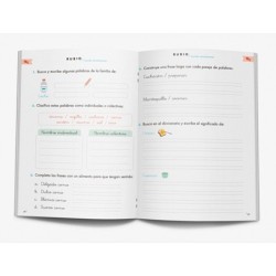 Cuaderno rubio competencia lectora 1 mundo sensaciones