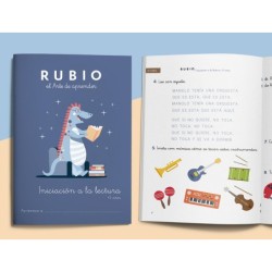 Cuaderno rubio iniciacion a la lectura  5 años