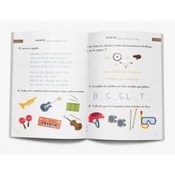 Cuaderno rubio iniciacion a la lectura  5 años