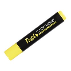 Rotulador tratto video pastel fluorescente expositor de 48 unidades colores surtidos