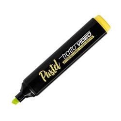 Rotulador tratto video pastel fluorescente expositor de 48 unidades colores surtidos