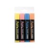 Rotulador tratto video fluorescente pastel blister de4 unidades colores surtidos