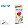 Lapices de colores giotto colors 3.0 mina 3 mm caja de 24 colores surtidos
