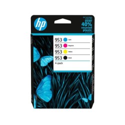Ink-jet hp 953 bk/cmy 6zc69ae multipack negro/ cian / magenta / amarillo. negro 900 pag. y colores 630 pag.