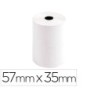 Rollo sumadora exacompta safe contact termico 57 mm x 35 mm 44 g/m2