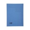 Subcarpeta cartulina exacompta clean safe din a4 con 2 solapas azul 400 gr paquete de 5 unidades