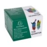Organizador de sobremesa exacompta aquarel the quarter 4 compartimentos modulables colores pastel 120x120x83 mm