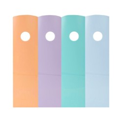 Revistero exacompta aquarel mag-cube set de 4 unidades colores pastel 266x328x305 mm