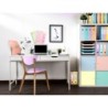 Revistero exacompta aquarel mag-cube set de 4 unidades colores pastel 266x328x305 mm