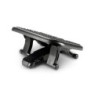 Reposapies kensington solemassage 5 alturas ajustables color negro