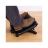Reposapies kensington solemassage 5 alturas ajustables color negro