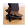 Reposapies kensington solemassage 5 alturas ajustables color negro