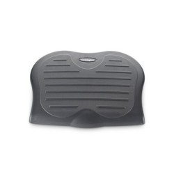 Reposapies kensington solesaver 3 alturas ajustablescolor negro 450x350 mm