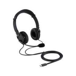 Auricular kensington hi-fi con microfono usb-c cable 180 cm