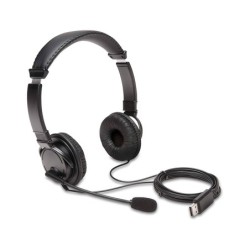 Auricular kensington hi-fi con microfono usb cable 180 cm