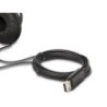 Auricular kensington hi-fi con microfono usb cable 180 cm