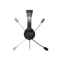 Auricular kensington hi-fi con microfono usb cable 180 cm