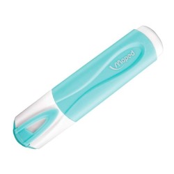 Rotulador maped fluorescente peps pastel con glitter estuche de 4 unidades colores surtidos