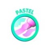 Rotulador maped fluorescente peps pastel con glitter estuche de 4 unidades colores surtidos