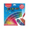 Lapices de colores maped color peps star caja de 72 colores surtidos