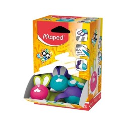 Goma de borrar maped croc croc duo conejo colores surtidos