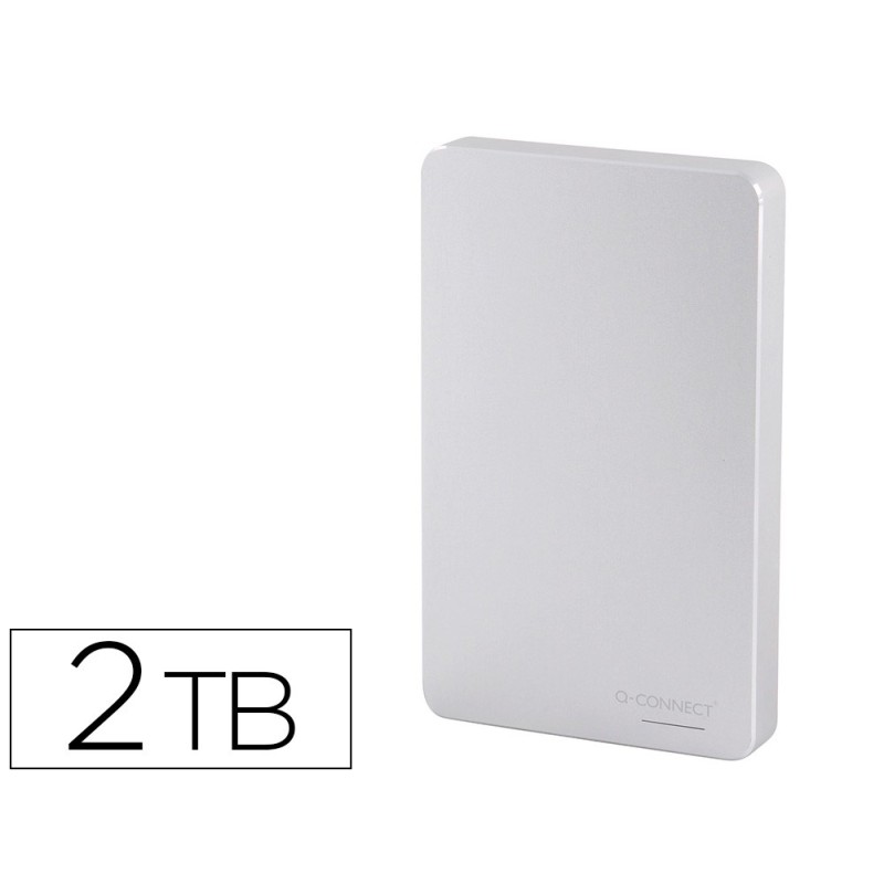 Disco duro q-connect 2,5\ externo 2tb usb 3.0 sata