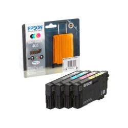 Ink-jet epson 405 wf-3820dwf / wf-4820dwf / wf-7830dtwf / wf-7840dtwf alta capacidad pack de 4 colores