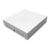 Cajon portamonedas 8 monederos 4 billeteros con llave manualblanco 410x415x110 mm