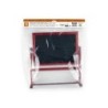 Pizarra marron liderpapel para hosteleria doble cara volteable con superficie para rotuladores 32x30 cm
