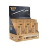Boligrafo bic cristal renew 21 expositor 15 unidades azul  6 negro regalo 50 bic cristal azul