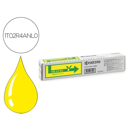 Toner kyocera tk5195y mita amarillo 7000 paginas