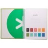 Cuaderno espiral a4 micro antartik tapa forrada80h 90 gr horizontal 1 banda 4 taladros color verde