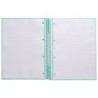 Cuaderno espiral a4 micro antartik tapa forrada80h 90 gr horizontal 1 banda 4 taladros color menta