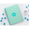 Cuaderno espiral a4 micro antartik tapa forrada80h 90 gr horizontal 1 banda 4 taladros color menta