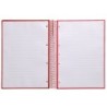 Cuaderno espiral a4 micro antartik tapa forrada80h 90 gr horizontal 1 banda 4 taladros color frambuesa
