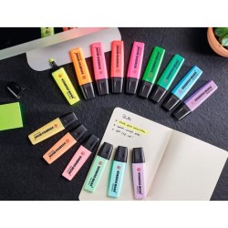 Rotulador stabilo boss fluorescente 70 pastel fucsia helado