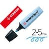 Rotulador stabilo boss fluorescente 70 pastel azul ventoso