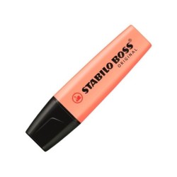 Rotulador stabilo boss fluorescente 70 pastel naranja palido