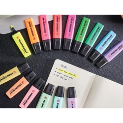 Rotulador stabilo boss fluorescente 70 deskset estuche de 23 unidades colores surtidos