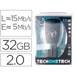 Memoria usb tech on tech llave mercedes 32 gb